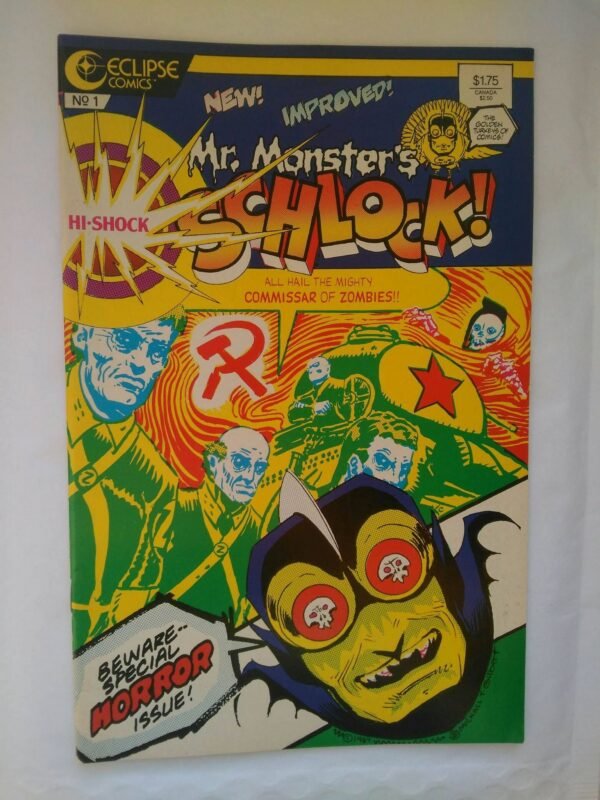 Komiks MR. MONSTERS HI SHOCK SCHLOCK 1 1987