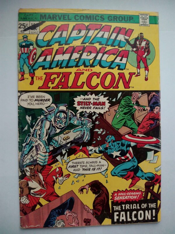 Komiks Captain America and Falcon 191 1975