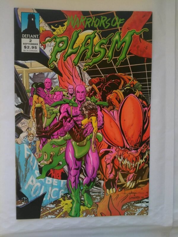 Komiks Warriors of Plasm 2 September 1993