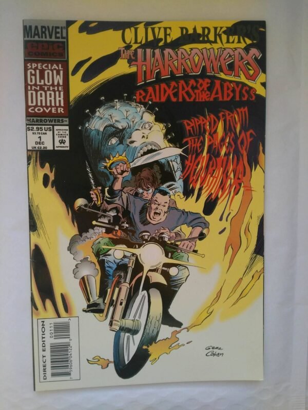 Komiks Clive Barker The Harrowers Comic  1 1993