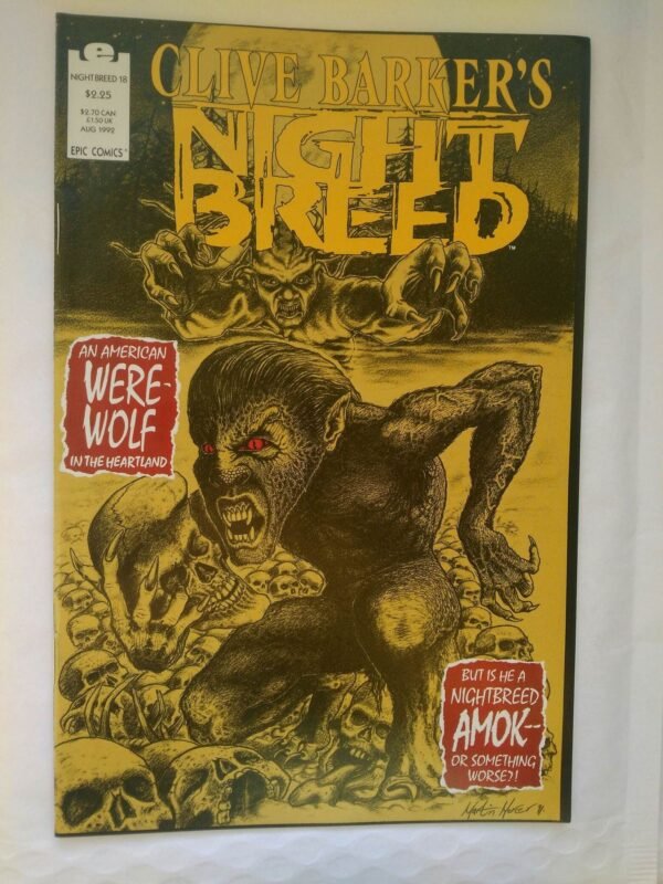 2606.jpg Komiks Clive Barkers Night Breed 18 1992