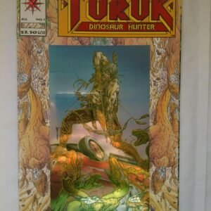 Komiks Turok Dinosaur Hunter 1 July 1993 Chrome Cover