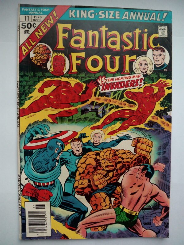 Komiks Fantastic Four 11 King Size Annual 1976