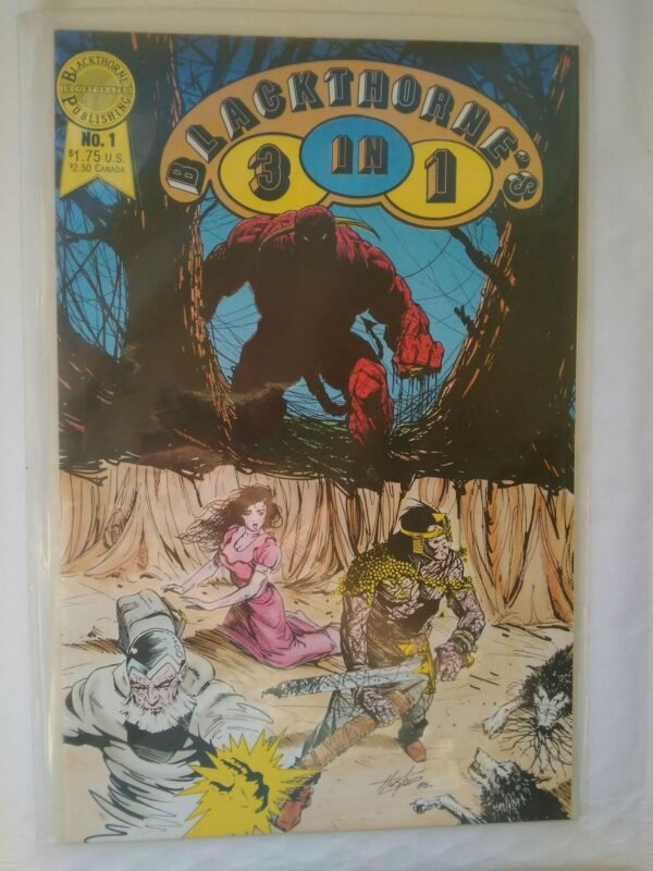 Komiks Blackthornes 3 in 1 1986