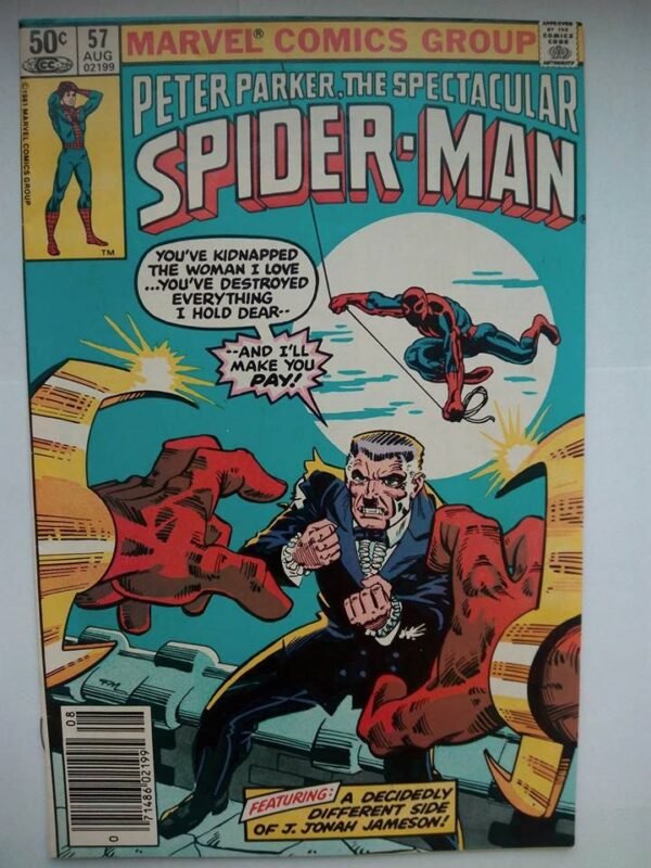 Komiks Spectacular Spiderman 57 August 1981