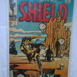 Komiks Nick Fury Agent of Shield 7 1968 Salvador Dali Cover
