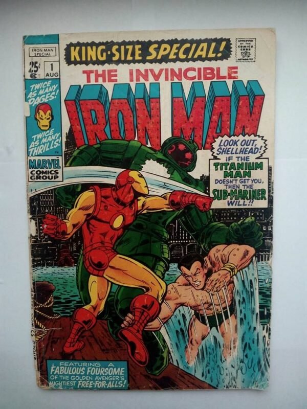 Komiks Iron Man King Size 1 August 1970