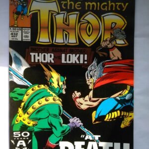 Komiks Thor 432 May 1991  Giant Size Special Thor vs Loki