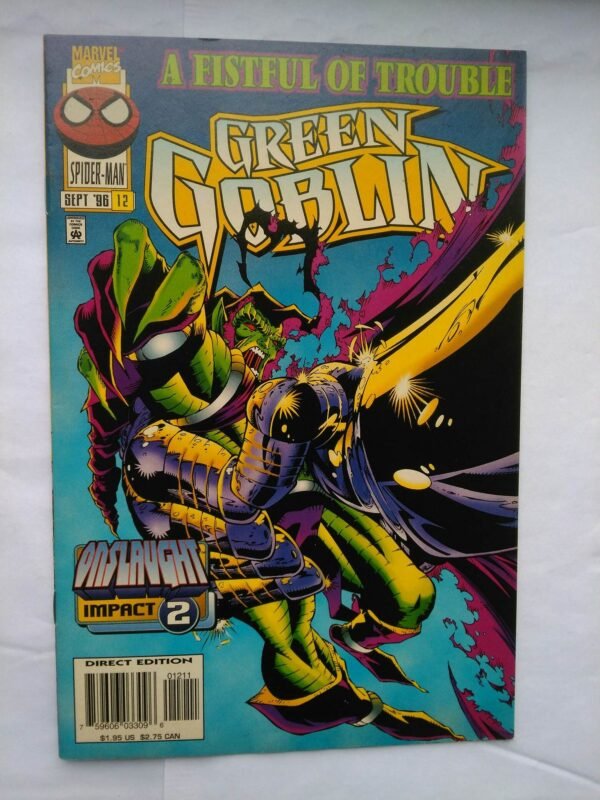 Komiks Green Goblin 12 September 1996