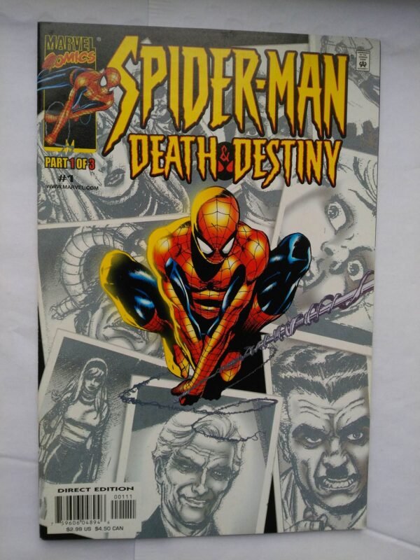Komiks Spiderman Death of Destiny 1 2000