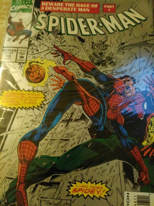 Komiks Spiderman 46 May 1994+karty