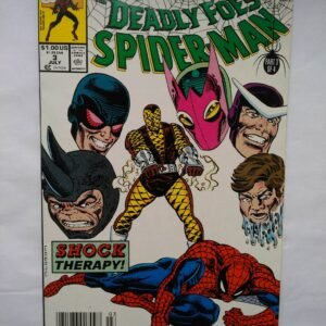 Komiks Deadly Foes of Spiderman 3 July 1991