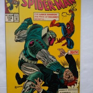 Komiks Web of Spiderman 114 July 1994