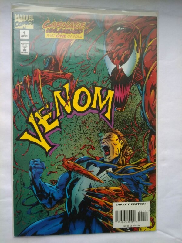 Komiks Venom Carnage Unleashed 1 1995
