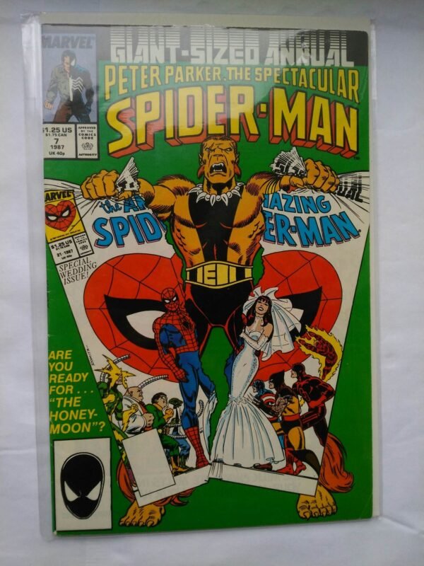 Komiks Spectacular Spiderman Giant Size 7 1986