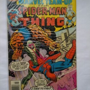 Komiks Spiderman Marvel Team-Up 47 August 1976