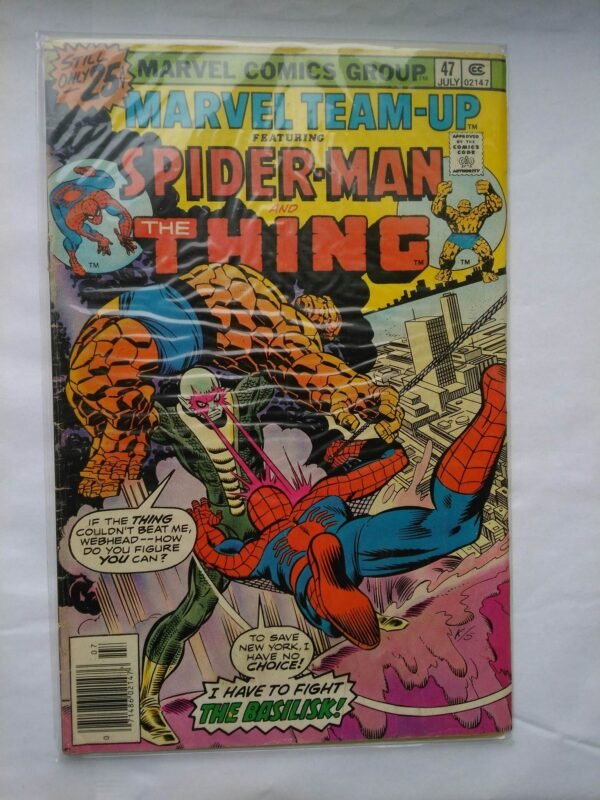 Komiks Spiderman Marvel Team-Up 47 August 1976