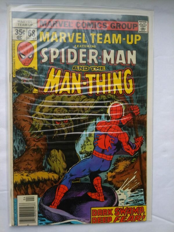 Komiks Spiderman Marvel Team-Up 68 April 1978