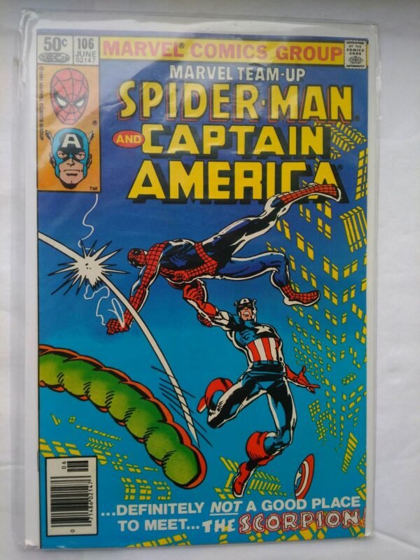 Komiks Spiderman Team-Up 106 June 1981