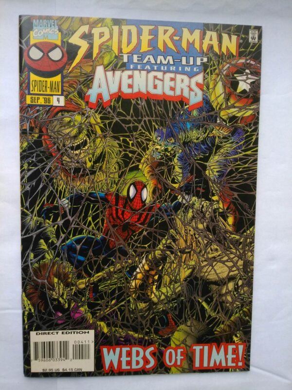Komiks Spiderman Team-Up 4 Avengers September 1996