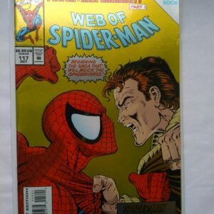 Komiks Web of Spiderman 117 October 1994 Flip Cover