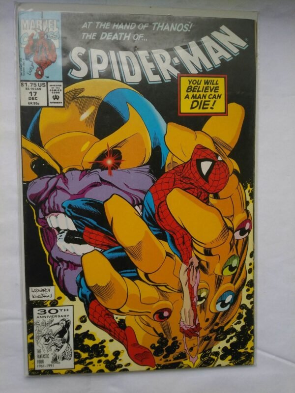 Komiks Spiderman 17 December 1991