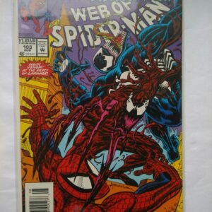 Komiks Web of Spiderman 103 August 1993 Maximum Carnage