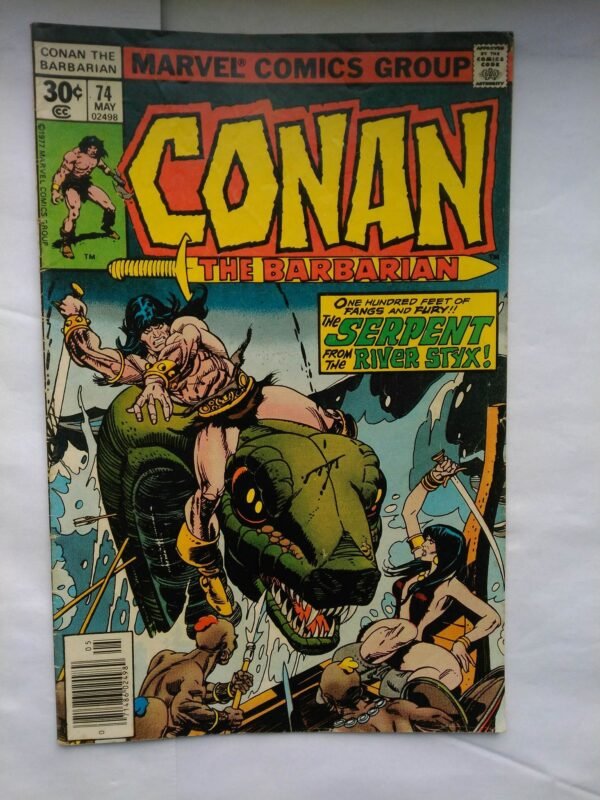 Komiks Conan The Barbarian 74 May 1977