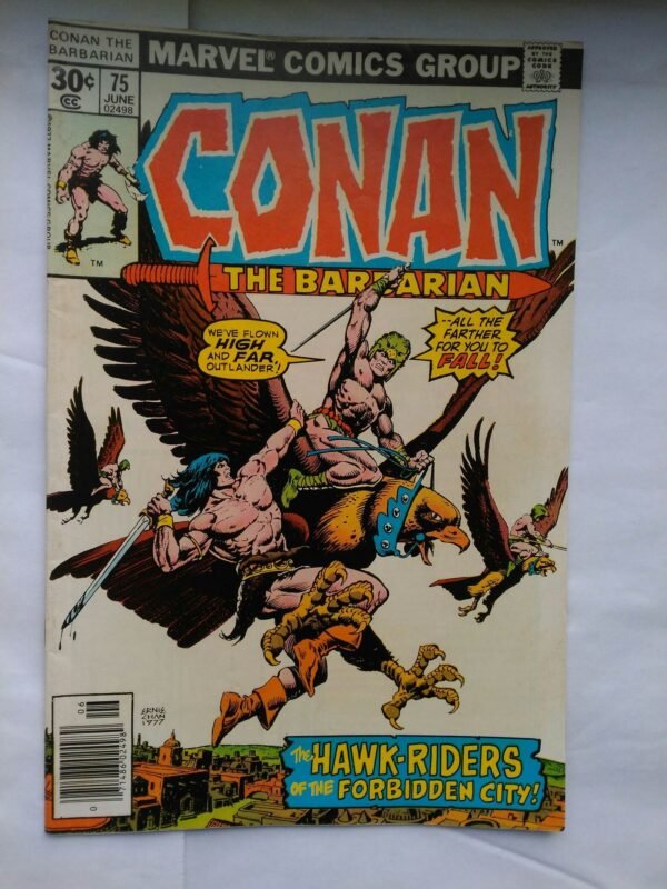 Komiks Conan The Barbarian 75 June 1977