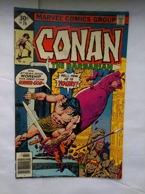 2778.jpg Komiks Conan The Barbarian 76 July 1977
