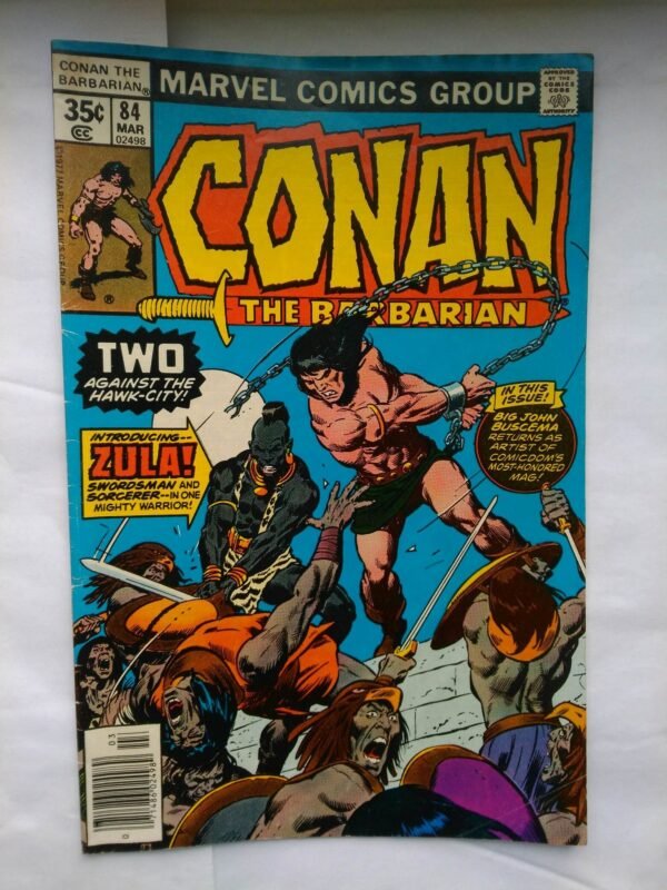 2780.jpg Komiks Conan The Barbarian 84 March 1978