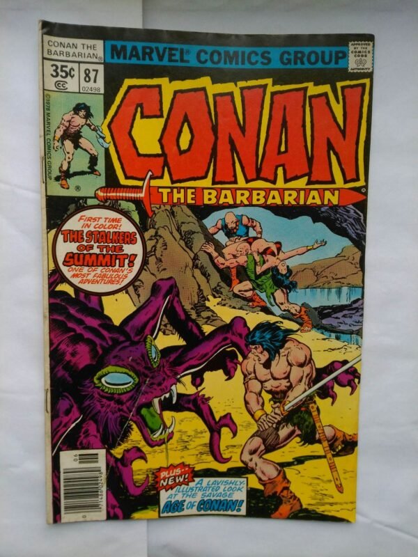 Komiks Conan The Barbarian 87 June 1978