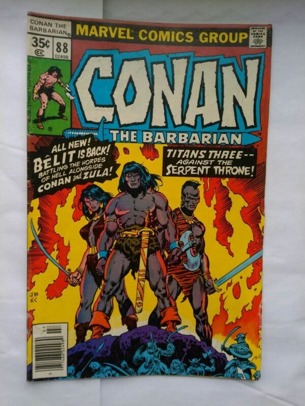 Komiks Conan The Barbarian 88 July 1978