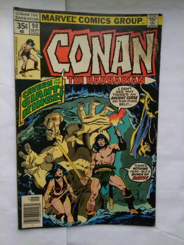 Komiks Conan The Barbarian 90 September 1978
