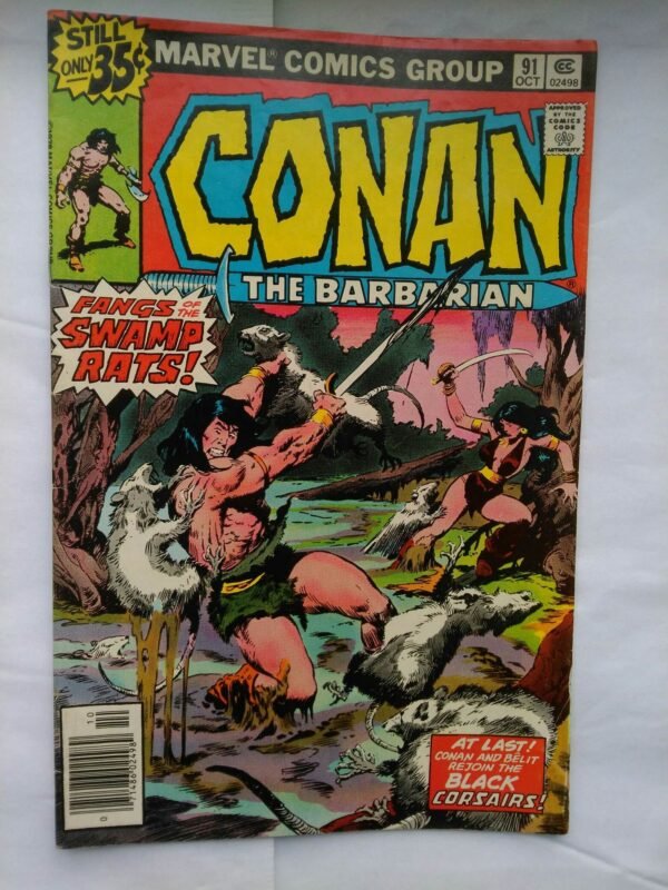 Komiks Conan The Barbarian 91 October 1978