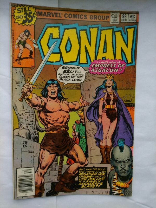 Komiks Conan The Barbarian 93 Dec 1978