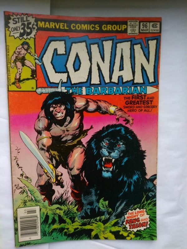 Komiks Conan The Barbarian 96 March 1979
