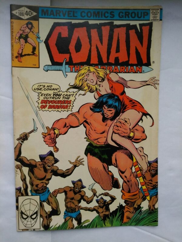 Komiks Conan The Barbarian 108 March 1980