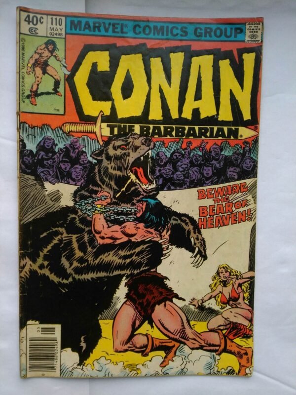 Komiks Conan The Barbarian 110 May 1980