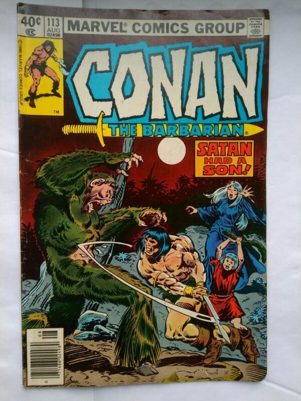 Komiks Conan The Barbarian 113 August 1980
