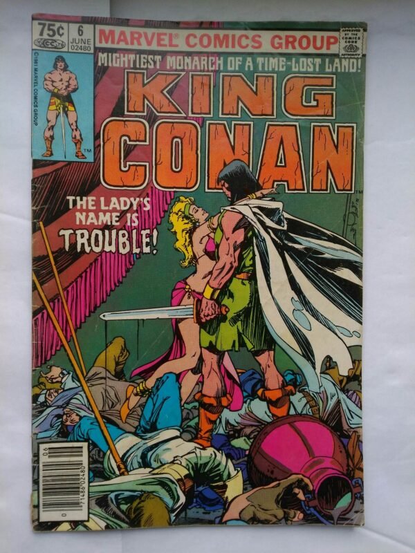 Komiks King Conan 6 June 1981