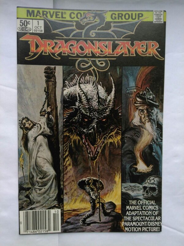 Komiks DragonSlayer 12 Movie Adaptation 1981