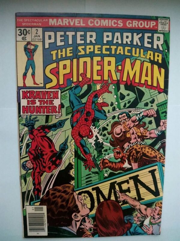 Komiks Spectacular Spiderman 2 January 1977