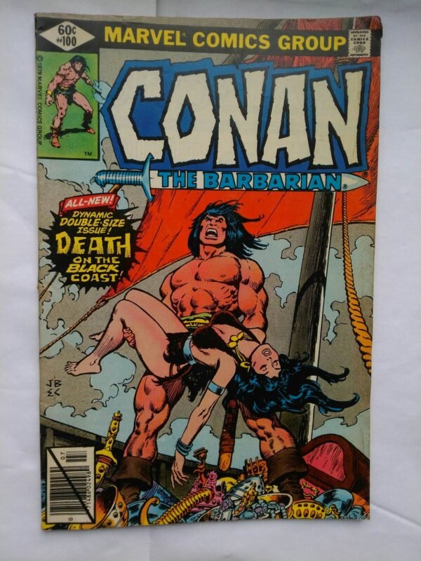 Komiks Conan The Barbarian 100 Jan 1979 Death of Belit