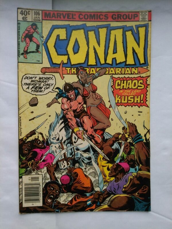 Komiks Conan The Barbarian 106 Jan 1980