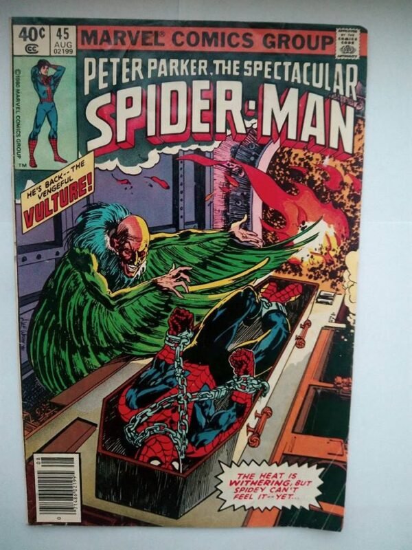 Komiks Spectacular Spiderman 45 August 1980