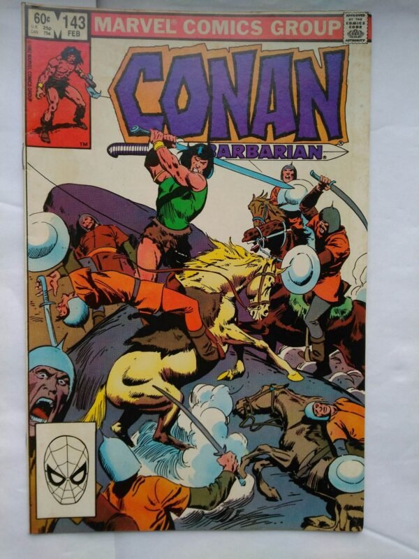 Komiks Conan The Barbarian 143 Feb 1983