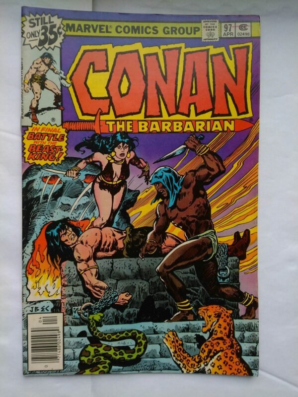 Komiks Conan The Barbarian 97 April 1979