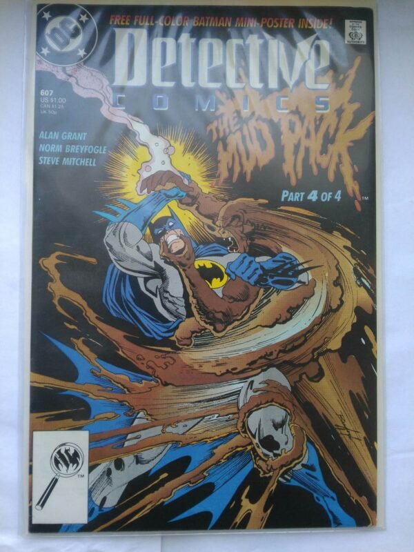 Komiks Detective Comics 607 October 1989+Plakat
