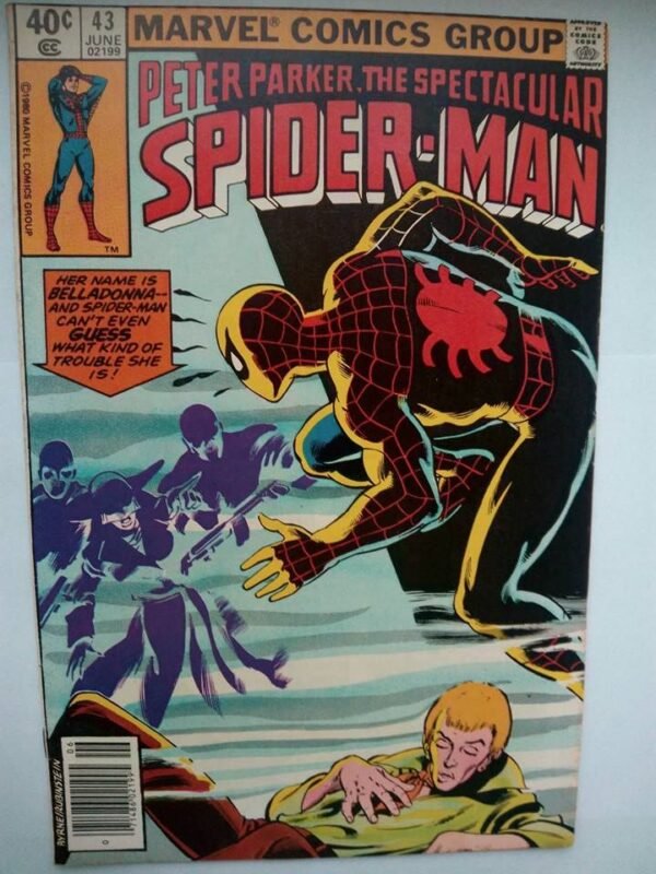 Komiks Spectacular Spiderman 43 June 1980